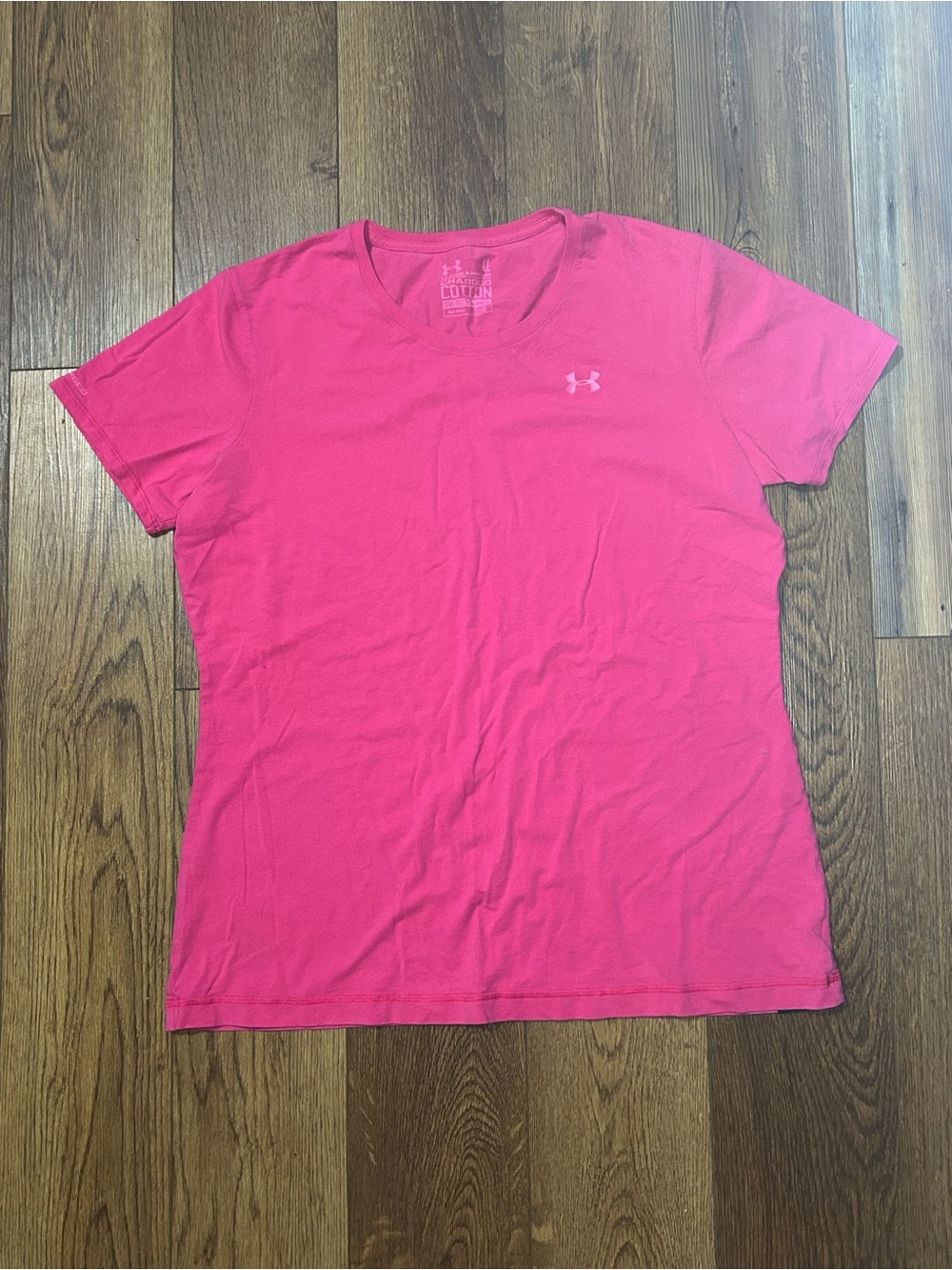 Under Armour Hot Pink Women's Short Sleeve Crew Performance Tee
